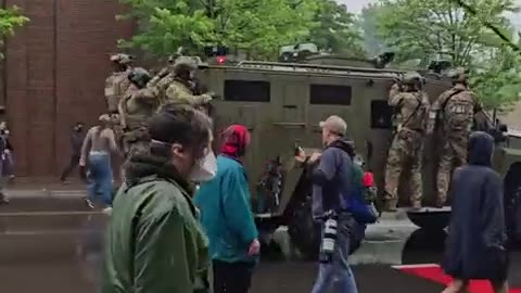 More video of the Minneapolis anti ICE protests