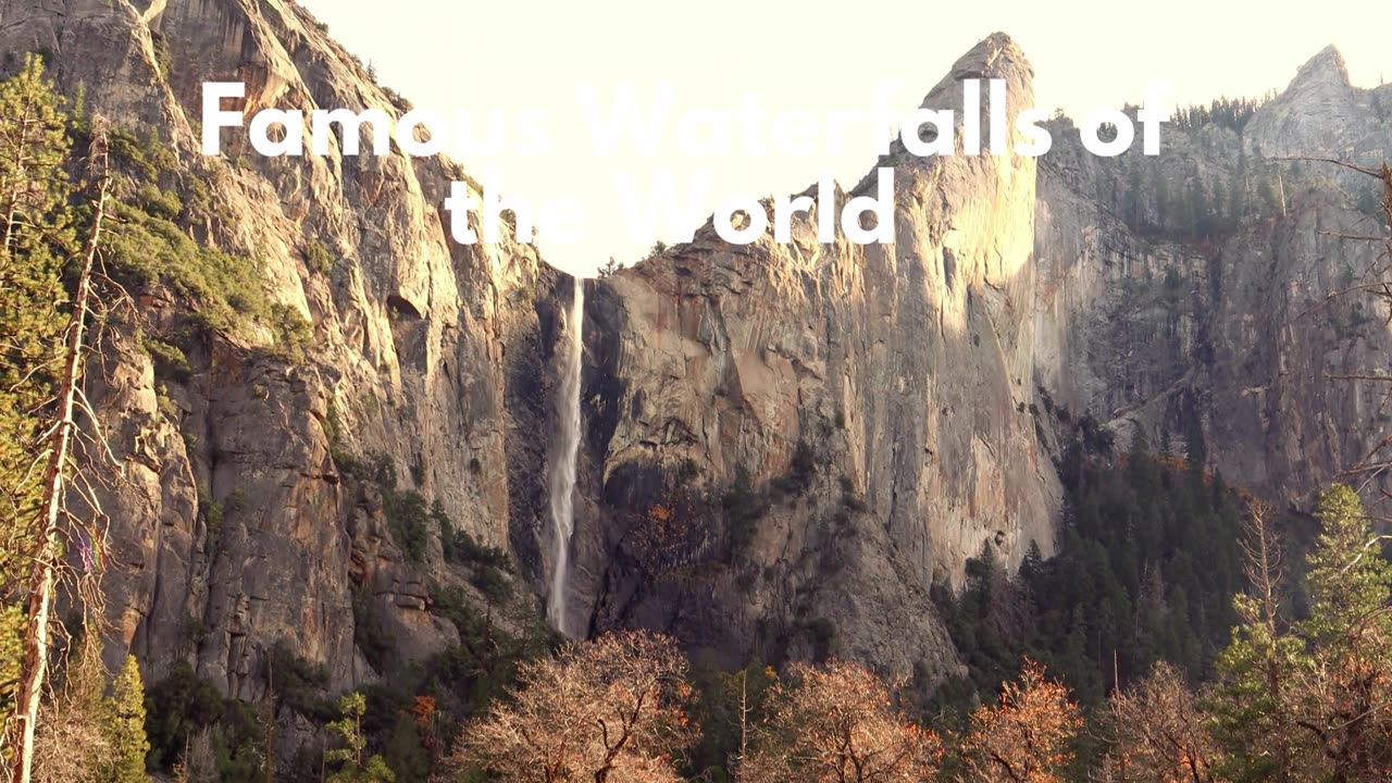 Famous Waterfalls of the World