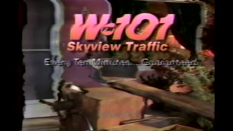 November 5, 1991 - Tampa's W101 FM Has Skyview Traffic