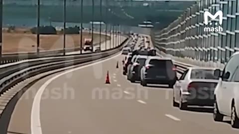 🚧🛑 Ukraine Russia War | Record Traffic Jam on the Crimean Bridge Amid Conflict | RCF