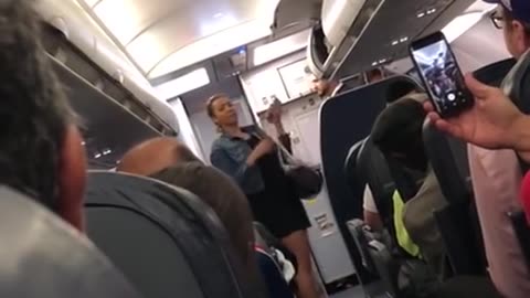 Unruly Airline Passenger Makes a Scene || ViralHog