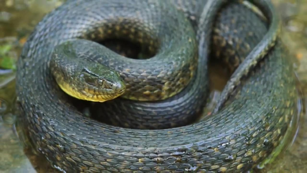 Unveiling the Aquatic Elegance: The Enigmatic World of Green Water Snakes