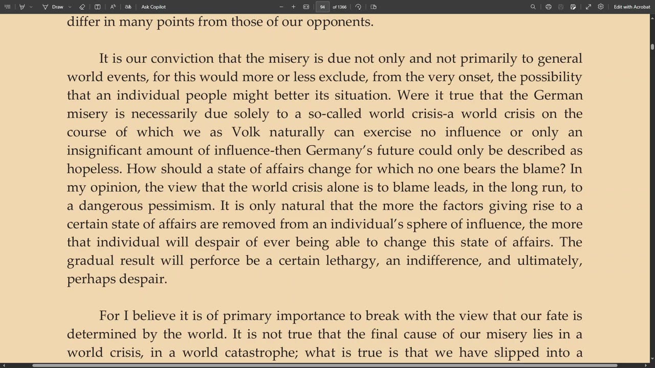 Adolf Hitler Speech 1/27/1932 | Dusseldorf 1 of 2 ENG