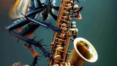#ai #animals #fly #ibelieveicanfly #saxophone #fyp #viral