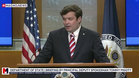 🇺🇸 Department of State | Spokesman Tommy Pigott Briefing on Secretary Marco Rubio Agenda [LIVE]