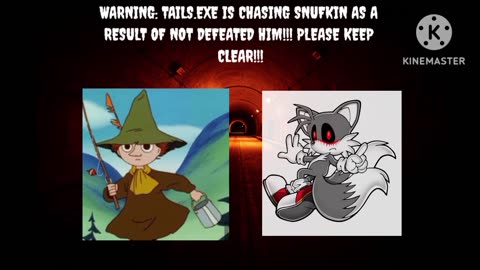 Tails.exe (Round 4) (English PC Bootleg) Continue & Game Over as Snufkin