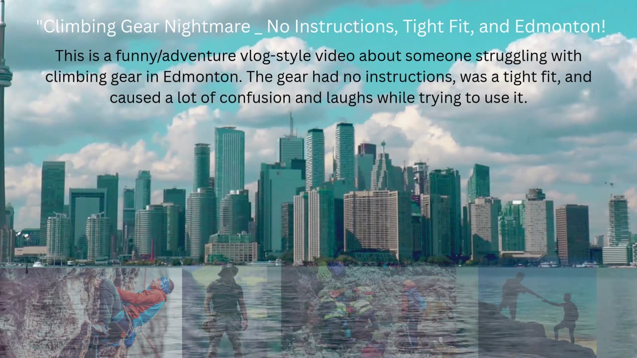 Climbing Gear Nightmare _ No Instructions, Tight Fit, and Edmonton!