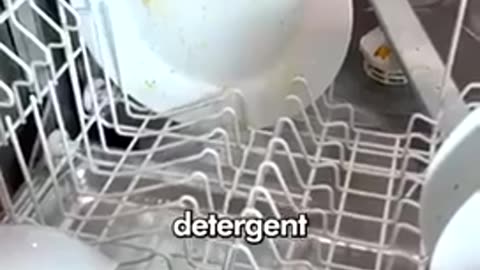 Use borax, white vinegar or baking soda instead of the eugenics known as dish soap or detergent