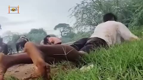 💥🐺 Myanmar War | Fierce Skirmish with Wolf Force in Myingyan | RCF