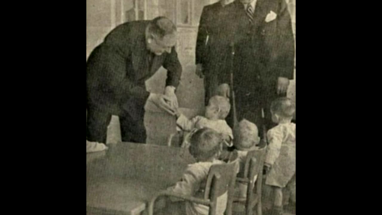 Milan Nedic u Decijem Sirotistu