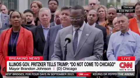 Chicago Mayor Johnson says throwing violent criminals in jail is "racist." "It is racist!"