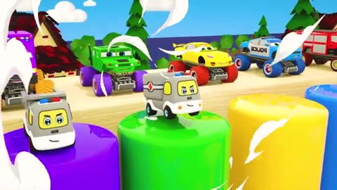 Sing a song Old MacDonald _ tall ice trampoline filled with soccer balls _ Baby Nursery Rhymes