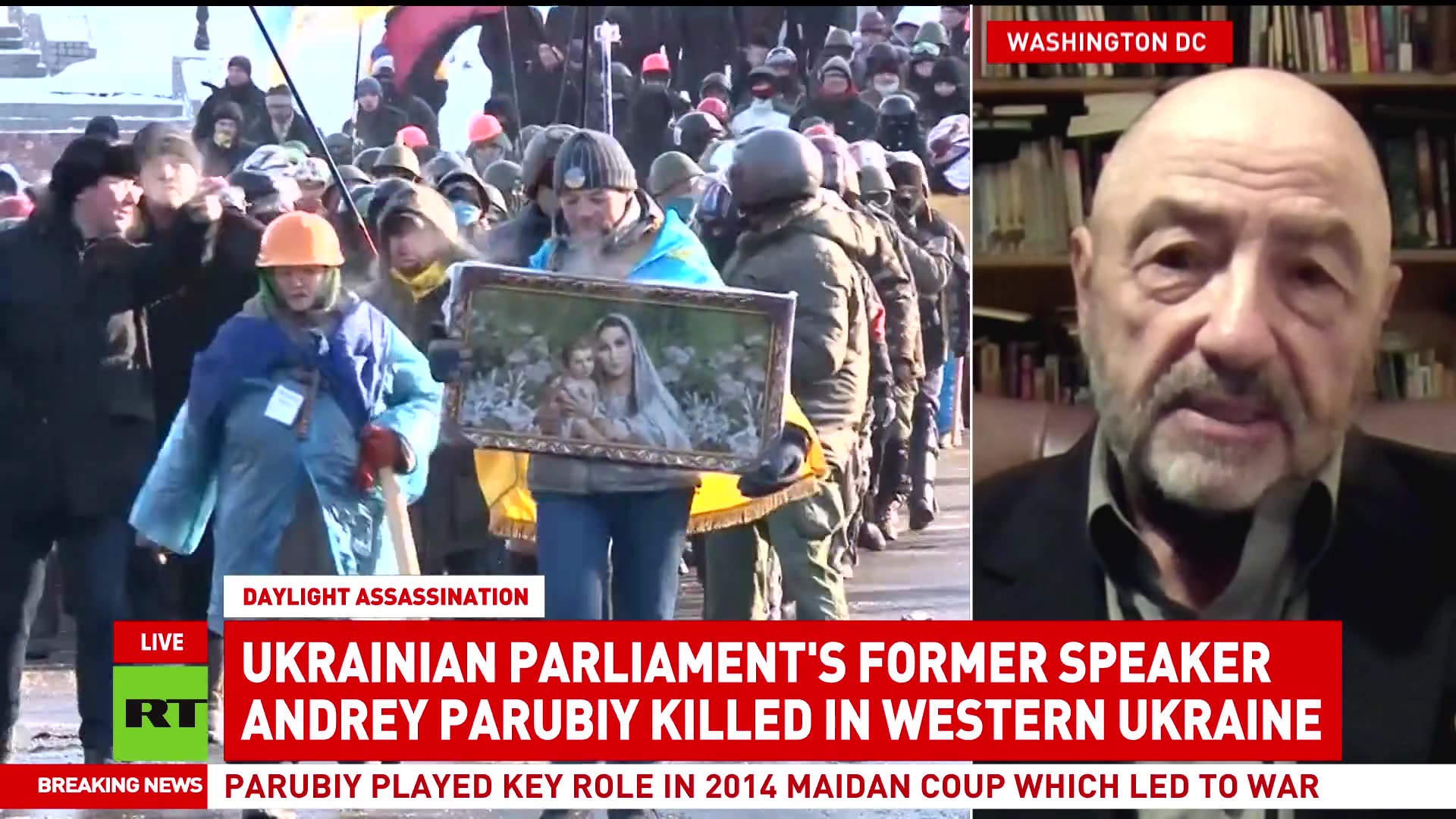 US backed Parubiy, because he was pushing for a coup — Michael Maloof