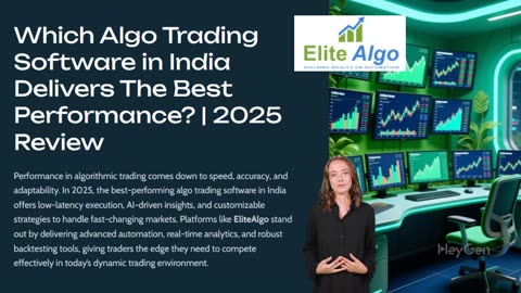Which Algo Trading Software in India Deliveres The Best Performance 2025 Review