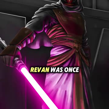 Do you know why Darth Revan has two lightsabers of different colors? #starwars #starwarslore #starwa