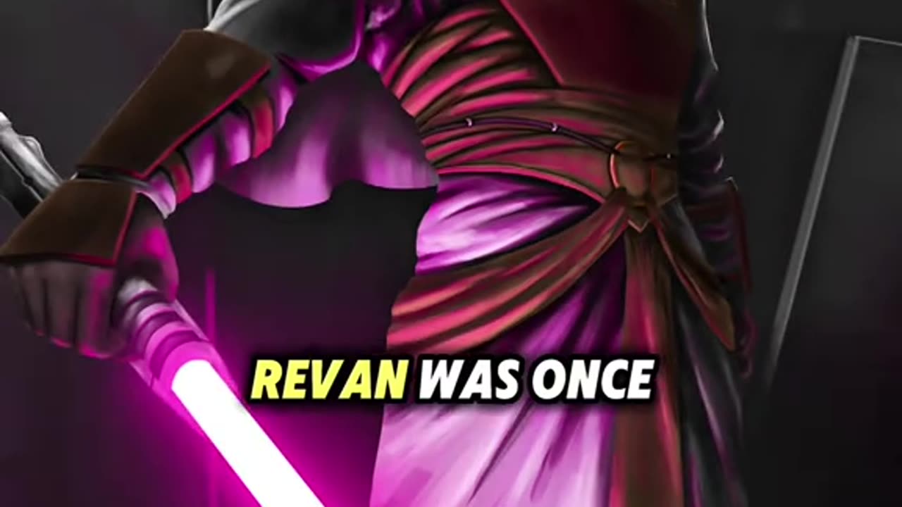 Do you know why Darth Revan has two lightsabers of different colors? #starwars #starwarslore #starwa