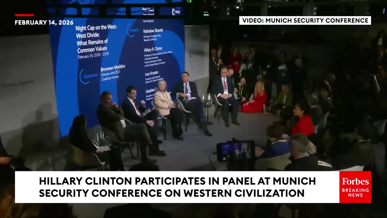 Hillary Clinton CALLED OUT by Pro-Trump Czech Leader at Munich for Hating Trump