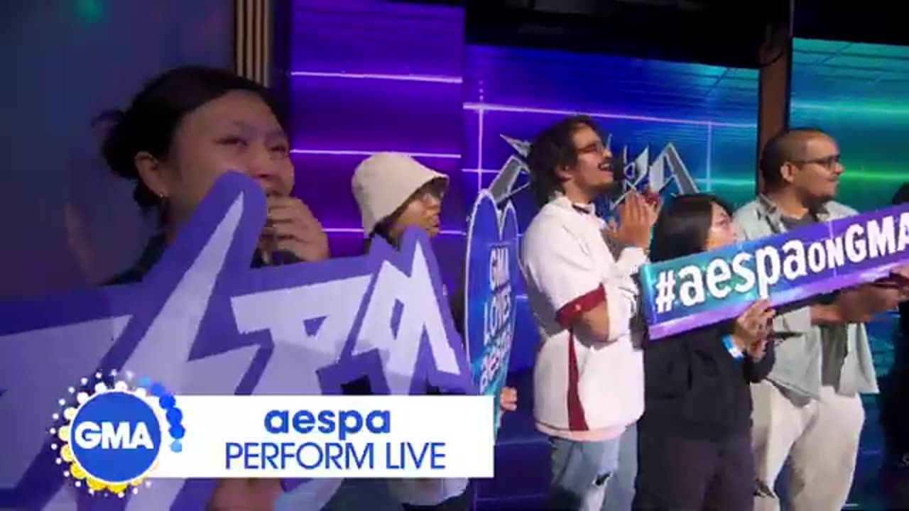 Viral: Aespa performs 'Rich Man' on 'GMA'