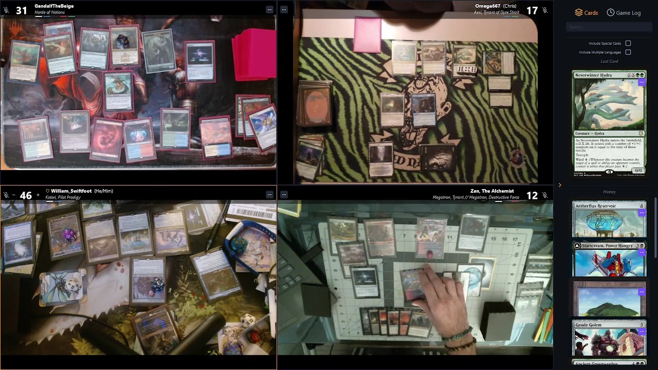 OmegaMTG EDH Gameplay #3