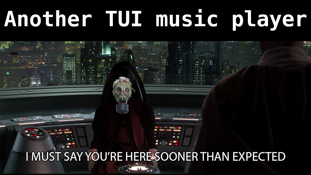 kmp3 may be the simplest TUI music player ever