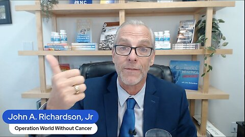 🟢 John Richardson -- Has The Cure for Cancer Already Been FOUND? [video fixed]