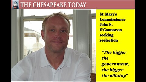ELECTION 2O26: St. Mary's Commissioner John O'Connor