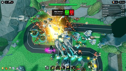 Playing Tower Defence Simulator in Roblox - (No Commentary).
