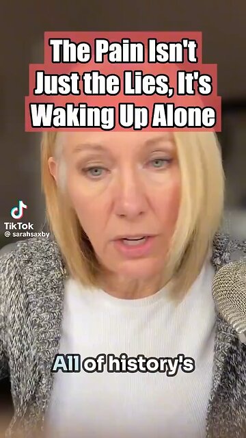 The Pain Isn’t Just The Lie, It’s Waking Up Alone.