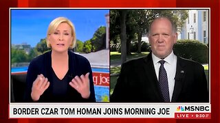 Tom Homan OBLITERATES 'Morning Joe'