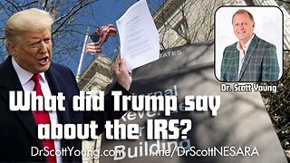 What did Trump say about the IRS?