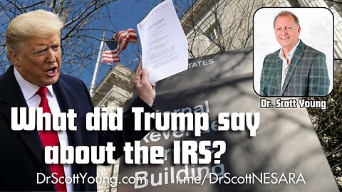 What did Trump say about the IRS?