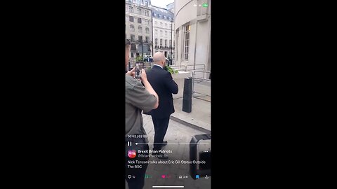 Nick Tenconi outside BBC building