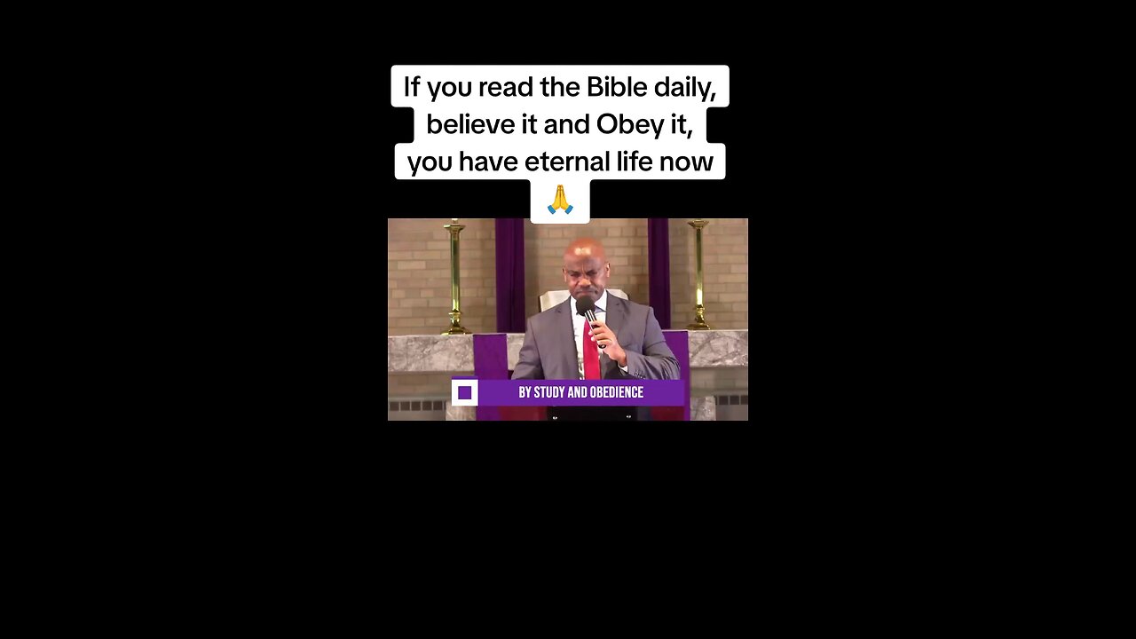 You can have eternal life now!