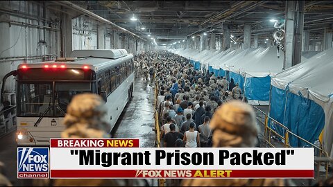 ICE Fills 'Mega Prison' in 24 Hours... as Trump Triples Deportations