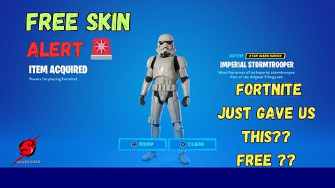 FREE SKIN ALERT 🚨 Fortnite Just Gave Us THIS? FREE?