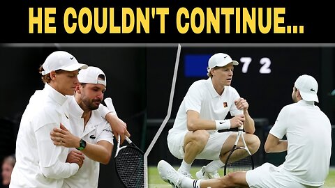 HE COULDN'T CONTINUE... | Sinner's Classy Reaction to Dimitrov's Wimbledon Exit