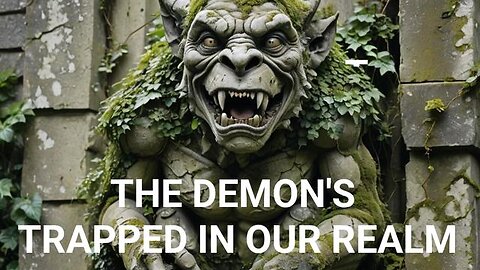 THE DEMONS (GARGOYLES) TRAPPED IN OUR REALM