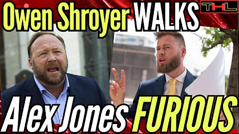 Owen Shroyer Resigns from Infowars, Alex Jones is Clearly CAPTURED by Isra-hell!