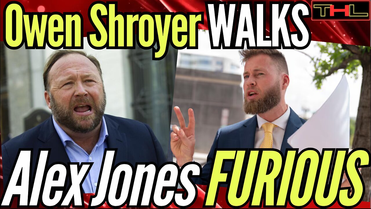 Owen Shroyer Resigns from Infowars, Alex Jones is Clearly CAPTURED by Isra-hell!