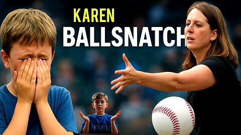 Karen Ballsnatcher Goes Viral | Woman Snatches Home-Run Ball From Kid