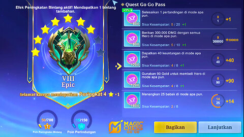 PUSH RANK Magic Chess Day 6