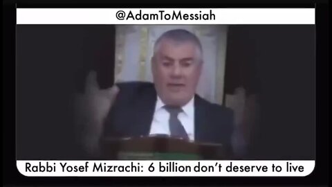 "Exposing Yosef Mizrachi's Disturbing Genocidal Statements: A Danger to 6 Billion"