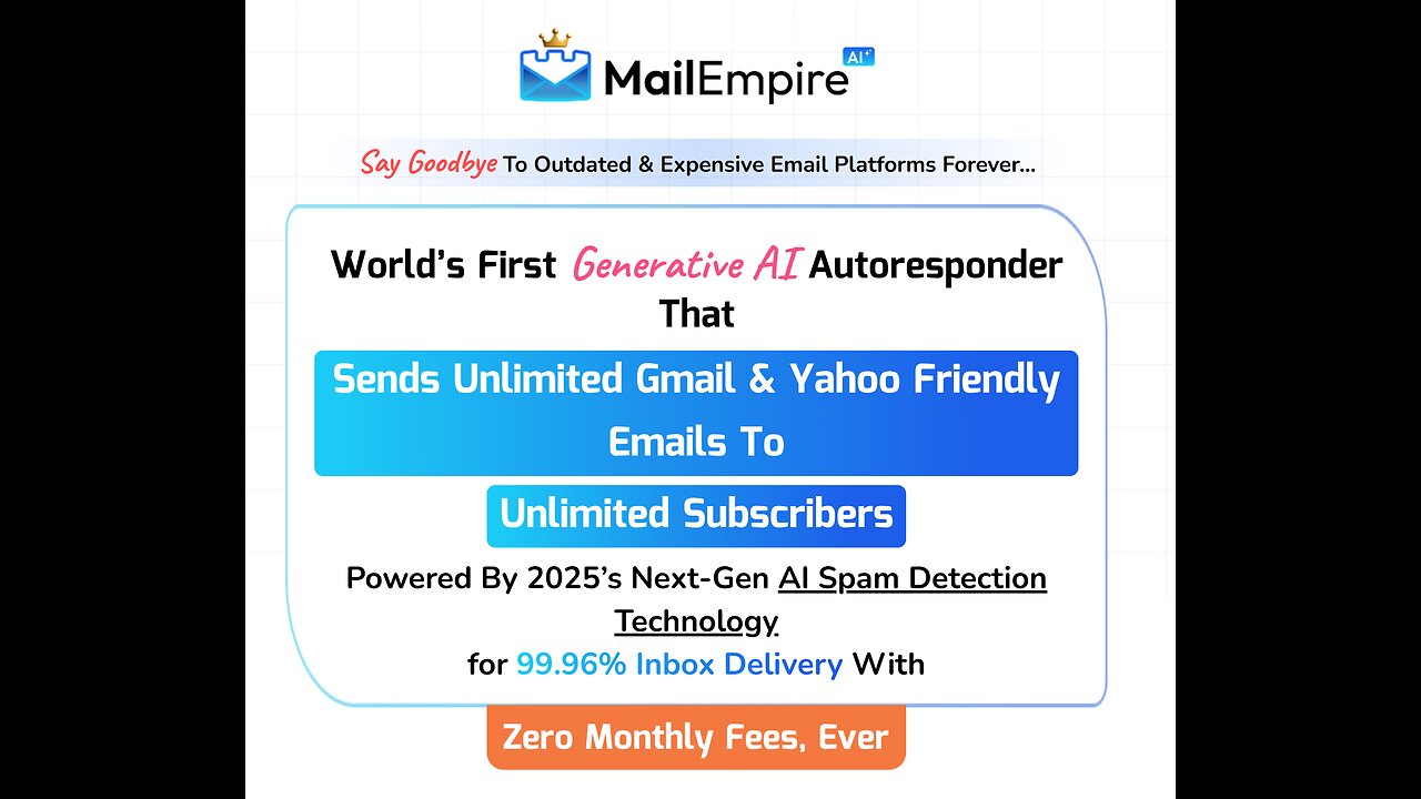 Stop Paying for Email! MailEmpire AI Review – The 1st AI Autoresponder with No Monthly Fees