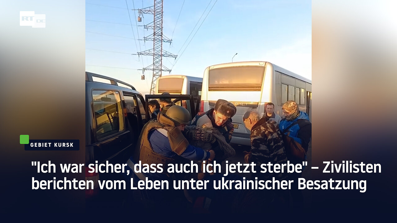 "Ich war sicher, dass ich sterbe" – Zivilisten berichten vom Leben unter ukrainischer Besatzung