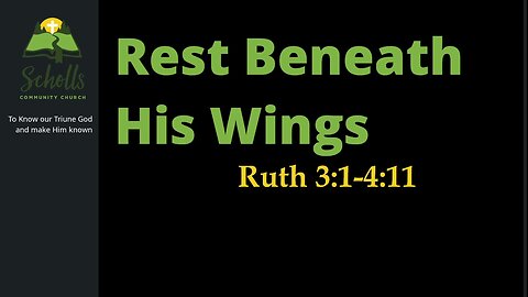 Rest Beneath His Wings