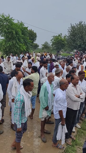 महापंचायत हुई डूंगरी गांव में बांध बनने से रोकने के लिए