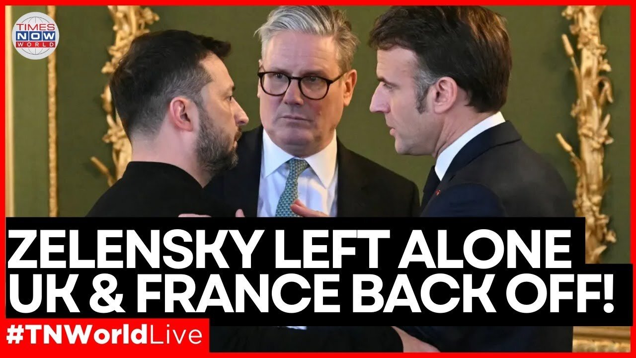 LIVE| Ukraine abandoned! UK and France Pull Back Troops, Only Trainers left Behind | World News
