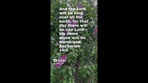 His name alone will be worshipped Zechariah 14:9