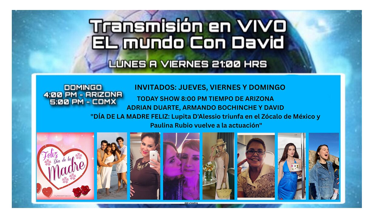 #LupitaDalessio Triunfa en el #ZócaloDeMéxico y #PaulinaRubio Vuelve a la Actuación"