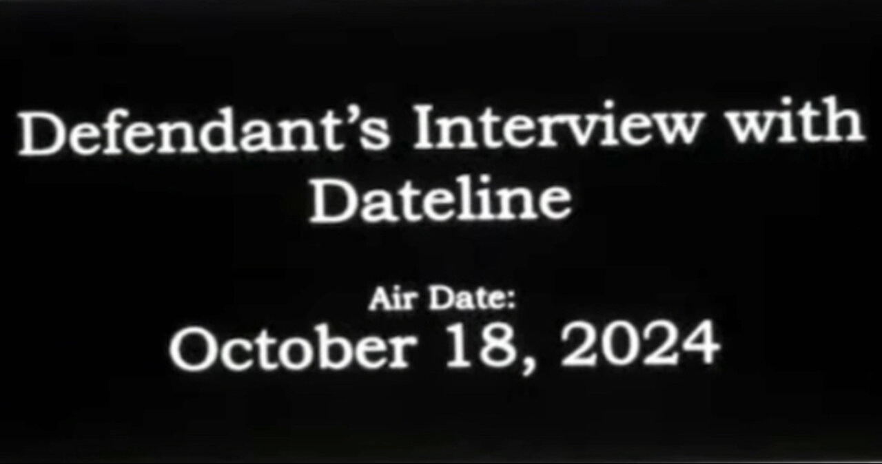 Killer Karen Read: Jury Clip 20 From Dateline Interview October 18th 2024